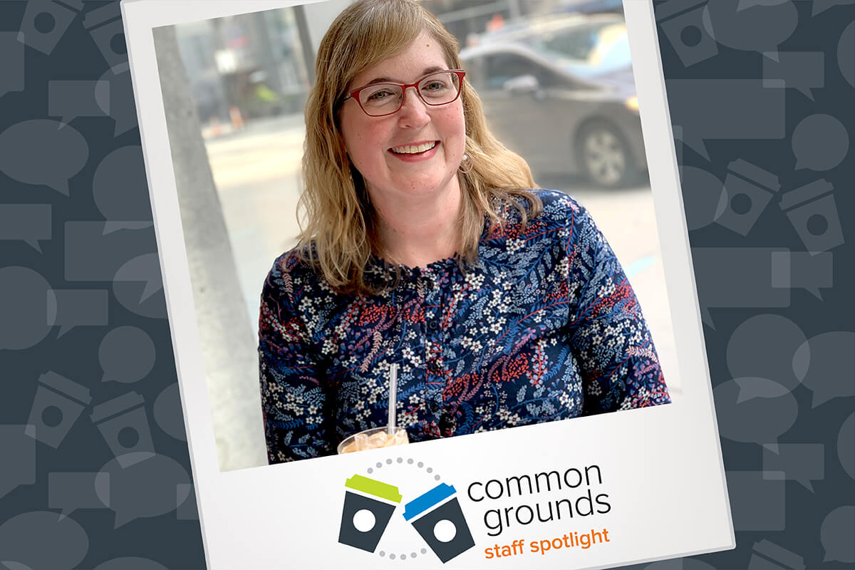 Common Grounds with Vehr's creative director, Grace Ring.