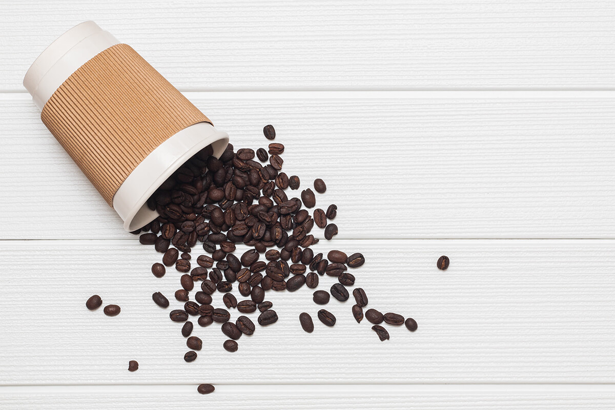 Spilled coffee beans crisis communications