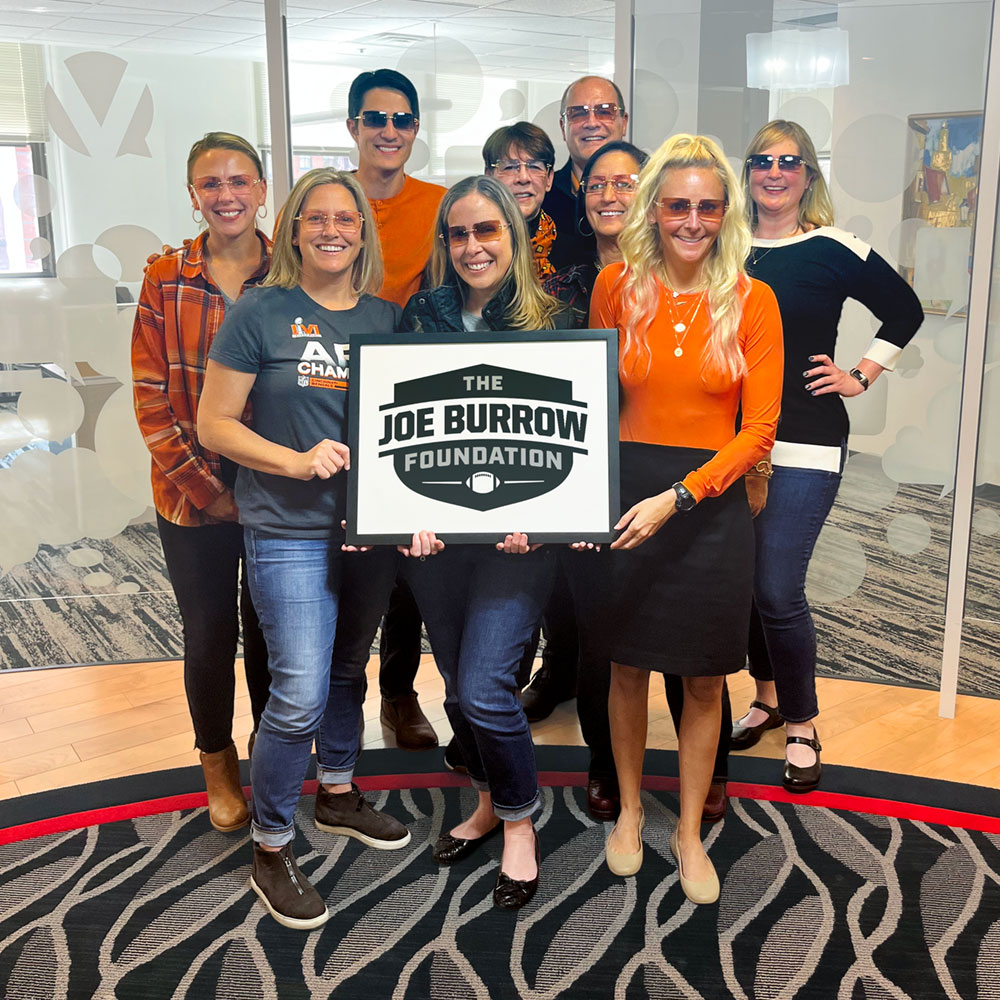 Vehr Supports the Joe Burrow Foundation