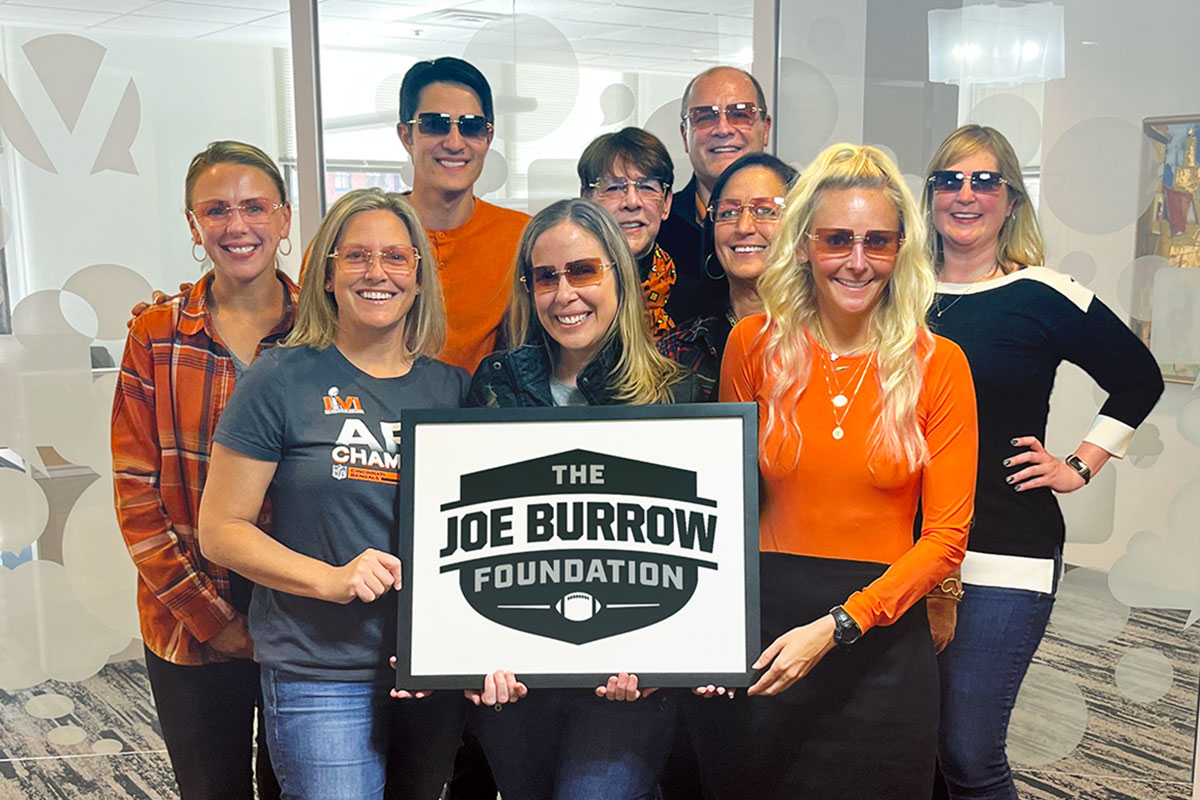 Vehr Supports the Joe Burrow Foundation